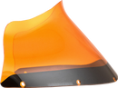 KLOCK WERKS Kolor Flare® Windshield - 9" - Orange - FXRP KWW-02-0612