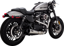 VANCE & HINES 2-into-1 Upsweep Exhaust System - Stainless Steel 27637