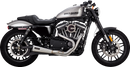 VANCE & HINES 2-into-1 Upsweep Exhaust System - Stainless Steel 27637