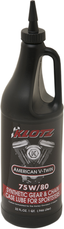 KLOTZ OIL Chain Case & Gear Oil - 75W-80 KH-S80