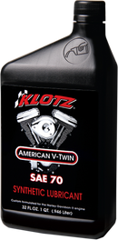 KLOTZ OIL V Twin Synthetic Oil - 70W - 1 U.S. quart KH-70