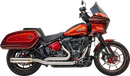 BASSANI XHAUST True Dual Performance Exhaust System with 4" Muffler - Stainless Steel 1S97SS