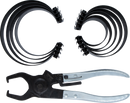 LANG TOOLS Piston Ring Compressor - Fine-Tooth - Set 981