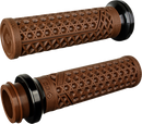 ODI Vans Harley Davidson Grips - Cable - Brown/Black V31VHCWN-B