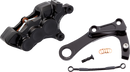ARLEN NESS 6-Piston Caliper - Rear - Black 02-328