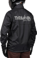 THRASHIN SUPPLY CO. Mission WP Rain Jacket - Black - 2XL TMJ-15-12