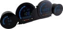 KOSO NORTH AMERICA HD-03L Gauge Kit - Blue Display BA064911