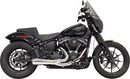 BASSANI XHAUST 2-into-1 Ripper Short Exhaust System - Chrome - 49-State 1S73E
