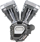 S&S CYCLE T124 Long Block Engine- Stone Gray - Touring 310-0511A