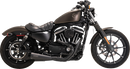 VANCE & HINES 2-into-1 Upsweep PCX™ Exhaust System - Stainless Steel - Black 47328