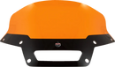 KLOCK WERKS Kolor Flare® Windshield - 6" - Orange - '22-'26 FXLRST KWW-02-0623