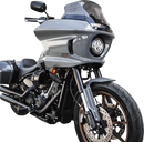 KLOCK WERKS Flare® Windshield - 8" - Dark Smoke - FXLRST KWW-02-0621