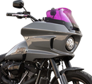 KLOCK WERKS Kolor Flare™ Sport Windshield - 6" - Purple - '22-'26 FXLRST KWW-02-0627
