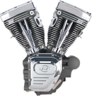 S&S CYCLE T124 Long Block Engine - Stone Gray - Touring 310-0512A