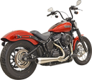 BASSANI XHAUST 2-into-1 Road Rage III Exhaust System - 49-State - Stainless 1S72SSE