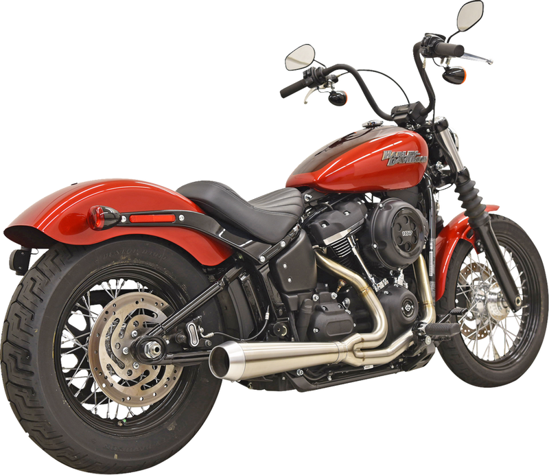 BASSANI XHAUST 2-into-1 Road Rage III Exhaust System - 49-State - Stainless 1S72SSE