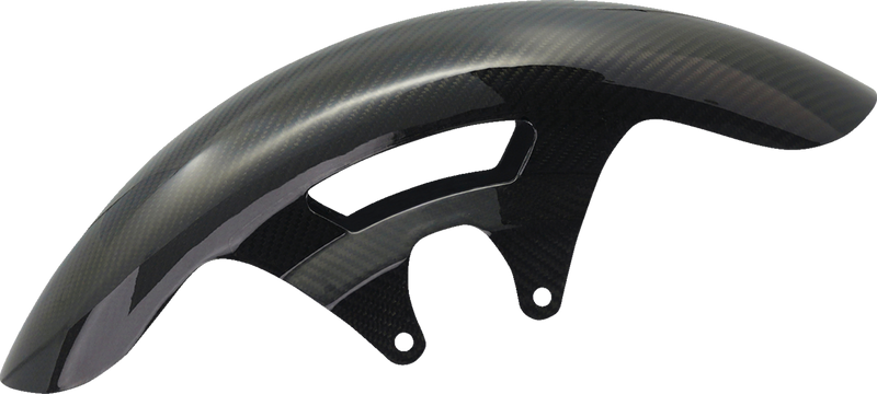 ARLEN NESS Front Fender - Cafe - 19" - Carbon Fiber/Black 210-010