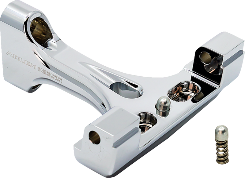 ARLEN NESS Forged Floorboard Mounts - Passenger - Chrome 410-034