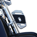 ARLEN NESS Forged Floorboard Mounts - Passenger - Chrome 410-034