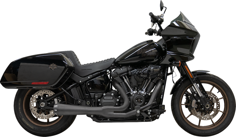 BASSANI XHAUST 2-into-1 Road Rage III Exhaust System - 49-State - Black 1S81RBE