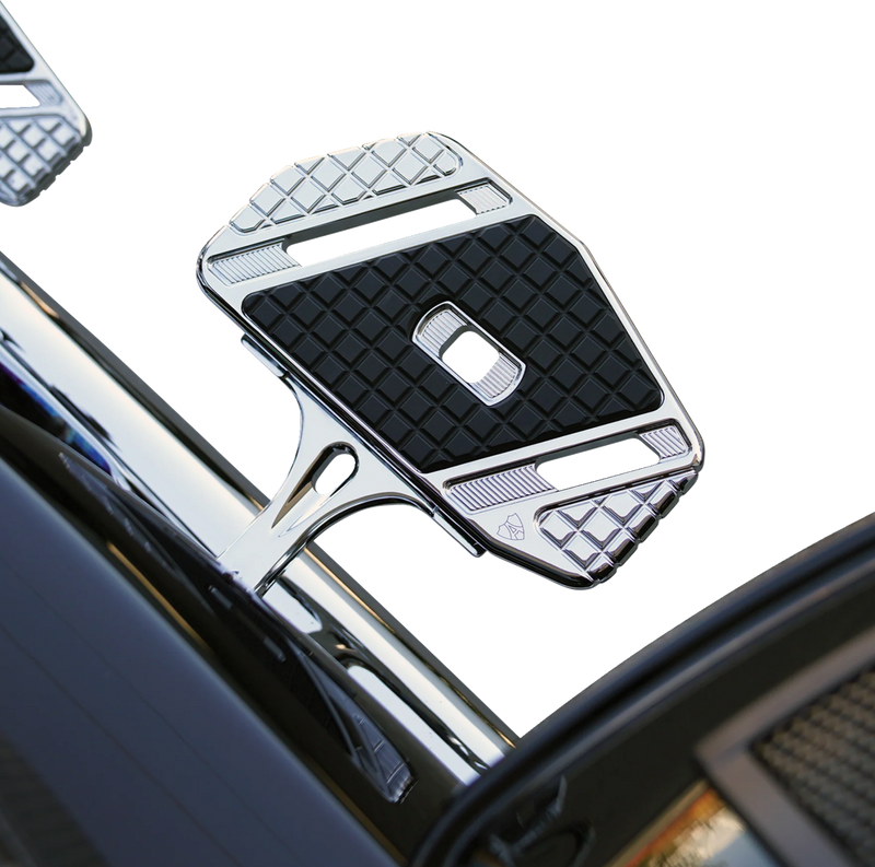 ARLEN NESS Forged Floorboard Mounts - Passenger - Chrome 410-034