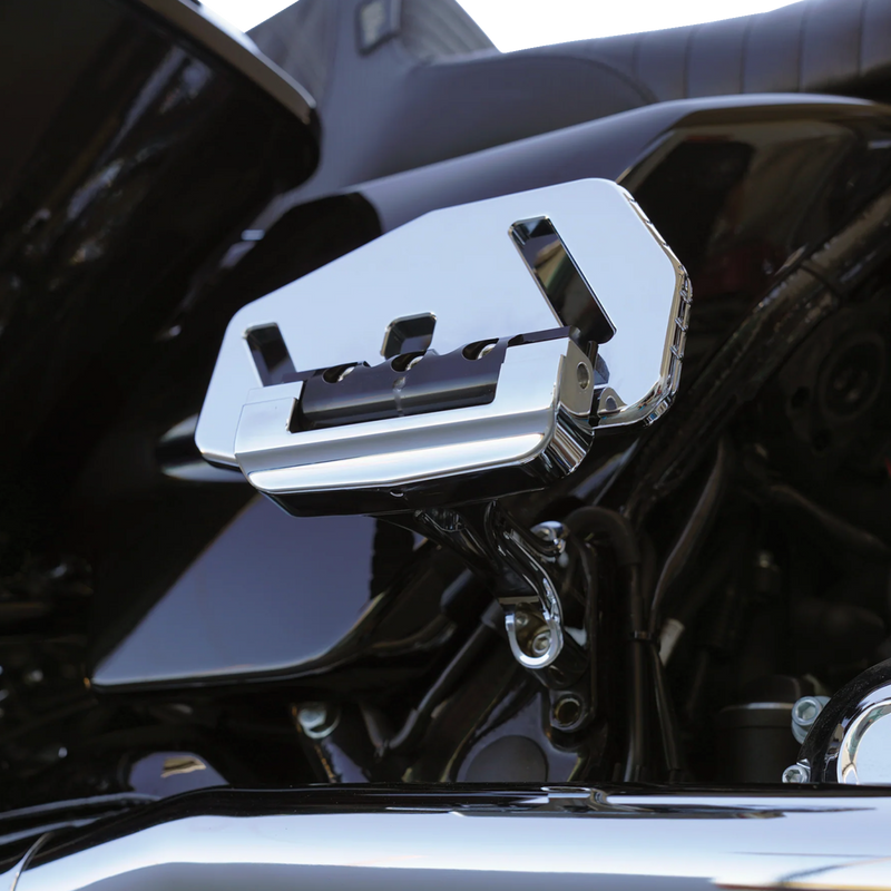 ARLEN NESS Forged Floorboard Mounts - Passenger - Chrome 410-034