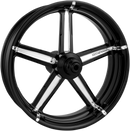 PERFORMANCE MACHINE (PM) Wheel - Formula - Rear - Single Disc/without ABS - Platinum Cut™ - 18x5.5 - '09+ FLH 1270-7814R-FRM-BMP