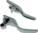 DRAG SPECIALTIES Short Lever Set - Chrome H07-0593S