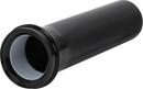 THRASHIN SUPPLY CO. Throttle Tube - Knurled - 1" - TBW - Black TSC-2704-1