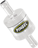 PINGEL Fuel Filter - Standard - Chrome - 3/8" SS5C