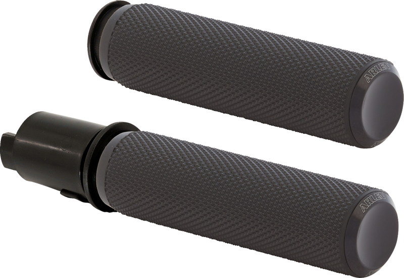 ARLEN NESS Knurled Grips - TBW - Black 500-050
