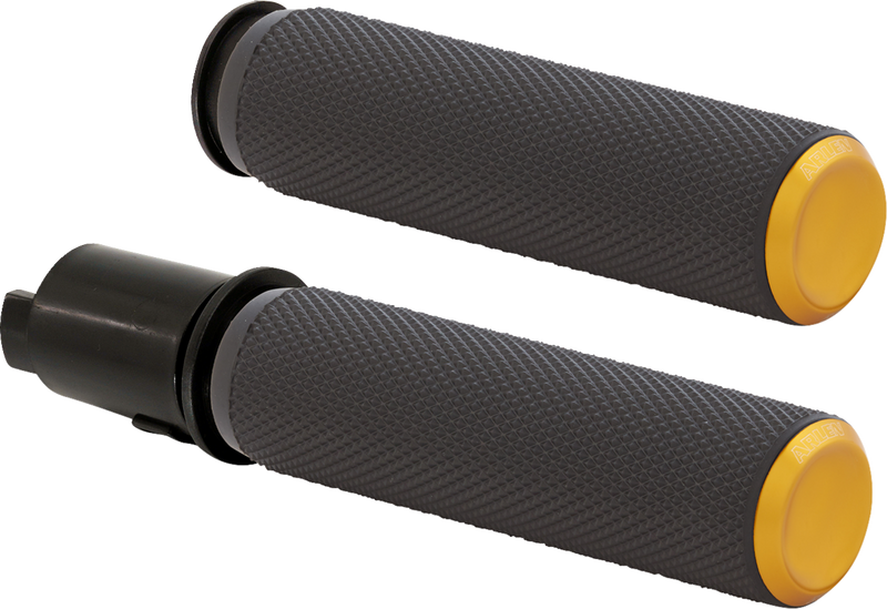 ARLEN NESS Knurled Grips - TBW - Gold 500-054