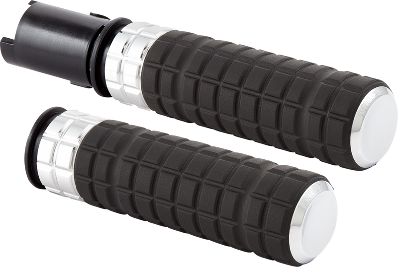 ARLEN NESS SpeedLiner Grips - TBW - Chrome 500-063