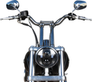 THRASHIN SUPPLY CO. 1" Handlebar - Mid Bend - Black TSC-2804-1