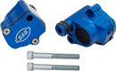 S&S CYCLE Billet Head Breather Kit - Anodized Blue - M8 900-1186