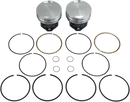 KB PERFORMANCE Piston Kit - 3.498" Standard - 8.6:1 CR - 80" Evolution Big Twin KB258.STD