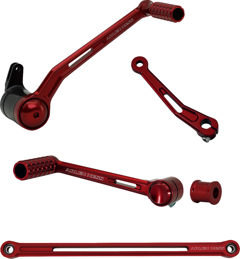 ARLEN NESS SpeedLiner Foot Control Kit w/ Heel/Toe Shifter - Red 420-133