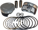 KB PERFORMANCE Piston Kit - 4.00" Standard - 10.0:1 CR - 96"-103" Twin Cam Bored to 110 ci w/SE 95 cc Heads KB661LCA.STD
