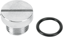 COLONY Oil Screen Plug - Chrome - Big Twin 9876-2