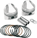 KB PERFORMANCE Wrist Pin Lock Ring - '41-'99 Knucklehead/Panhead/Shovelhead/Sportster/EVO RRN-81-4PK