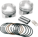 KB PERFORMANCE Piston Kit - 3.437 Standard - 9.0:1 CR - 74" Big Twin KB263.STD