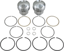 KB PERFORMANCE Piston Kit - 3.437" +0.030" - 9.0:1 CR - 74" Big Twin KB263.030
