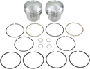 KB PERFORMANCE Piston Kit - 3.437" +0.040" - 9.0:1 CR - 74" Big Twin KB263.040