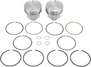 KB PERFORMANCE Piston Kit - 3.498" +0.020" - 8.6:1 CR - 80" Evolution Big Twin KB258.020