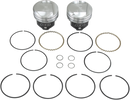 KB PERFORMANCE Piston Kit - 3.498" +0.030" - 10.5:1 CR - 80" Evolution Big Twin KB266.030