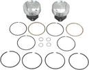 KB PERFORMANCE Piston Kit - 3.498" +0.040" - 10.5:1 CR - 80" Evolution Big Twin KB266.040