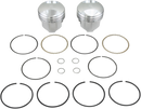 KB PERFORMANCE Piston Kit - 3.498" +0.010" - 8.3:1 CR - 4.250" Stroke - 80" Big Twin KB297.010