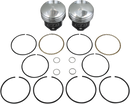 KB PERFORMANCE Piston Kit - 3.498" +0.020" - 8.3:1 CR - 4.250" Stroke - 80" Big Twin KB297.020