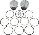 KB PERFORMANCE Piston Kit - 3.498" +0.005" - 9.6:1 CR - 80" Evolution Big Twin KB305.005