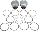 KB PERFORMANCE Piston Kit - 3.498" +0.010" - 9.6:1 CR - 80" Evolution Big Twin KB305.010
